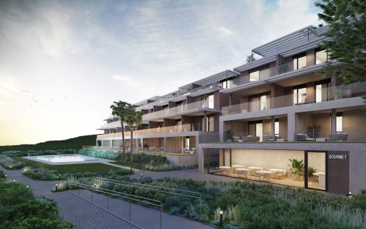 Apartamentos y áticos a estrenar en primera línea de golf