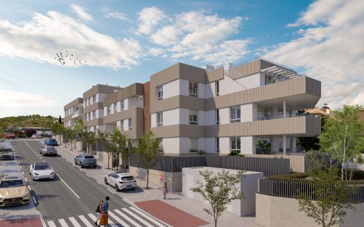 New development in Estepona town