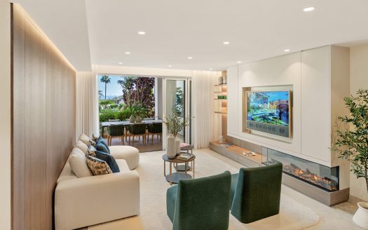 Lujo y tranquilidad frente al mar