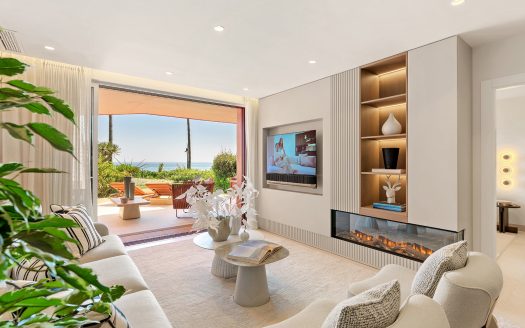 Apartamento planta baja frente al mar